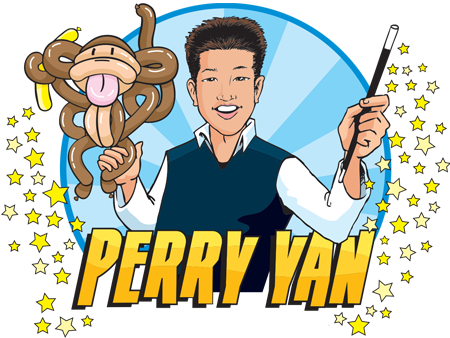 San Francisco Magician & Balloon Twister Perry Yan